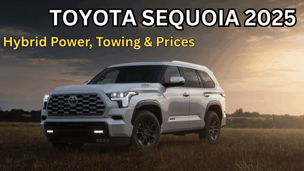Toyota Sequoia 2025 (USA): Hybrid Power, Towing & Prices