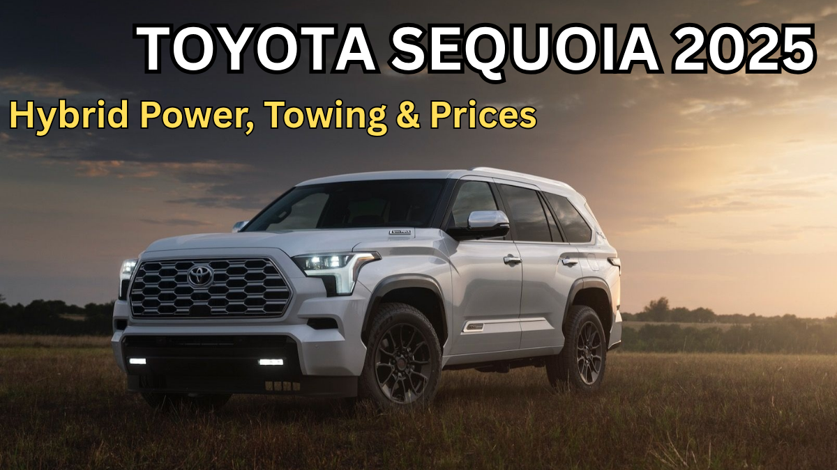 Toyota Sequoia 2025 (USA): Hybrid Power, Towing & Prices