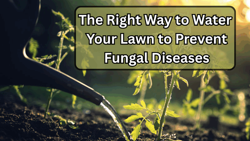 The Right Way to Water Your Lawn to Prevent Fungal Diseases