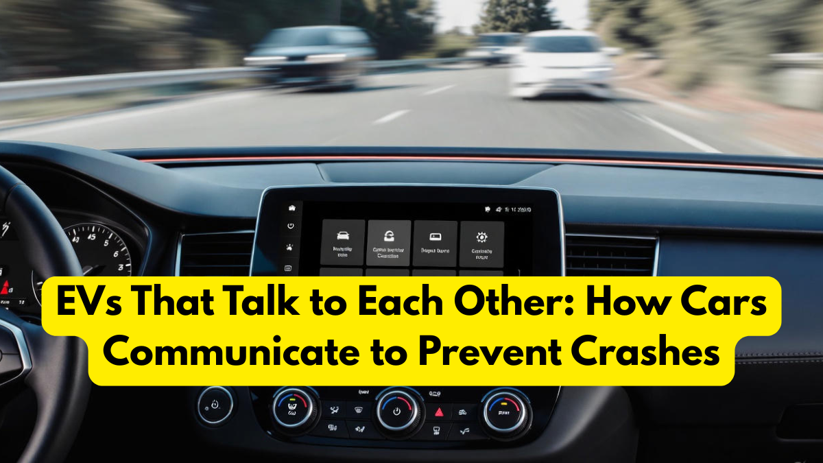 EVs That Talk to Each Other: How Cars Communicate to Prevent Crashes