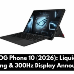 Asus ROG Phone 10 (2026): Liquid Metal Cooling & 300Hz Display Announced
