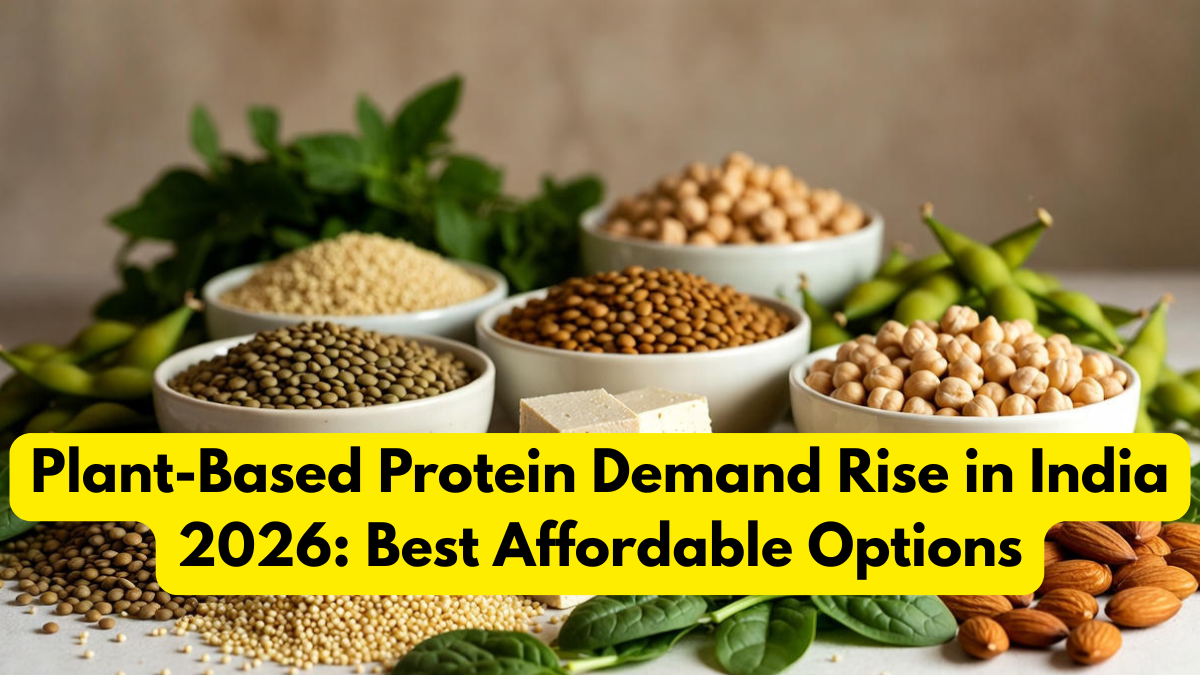 Plant-Based Protein Demand Rise in India 2026: Best Affordable Options