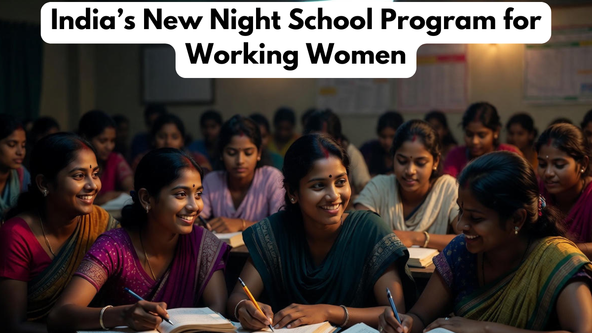 India’s New Night School Program for Working Women