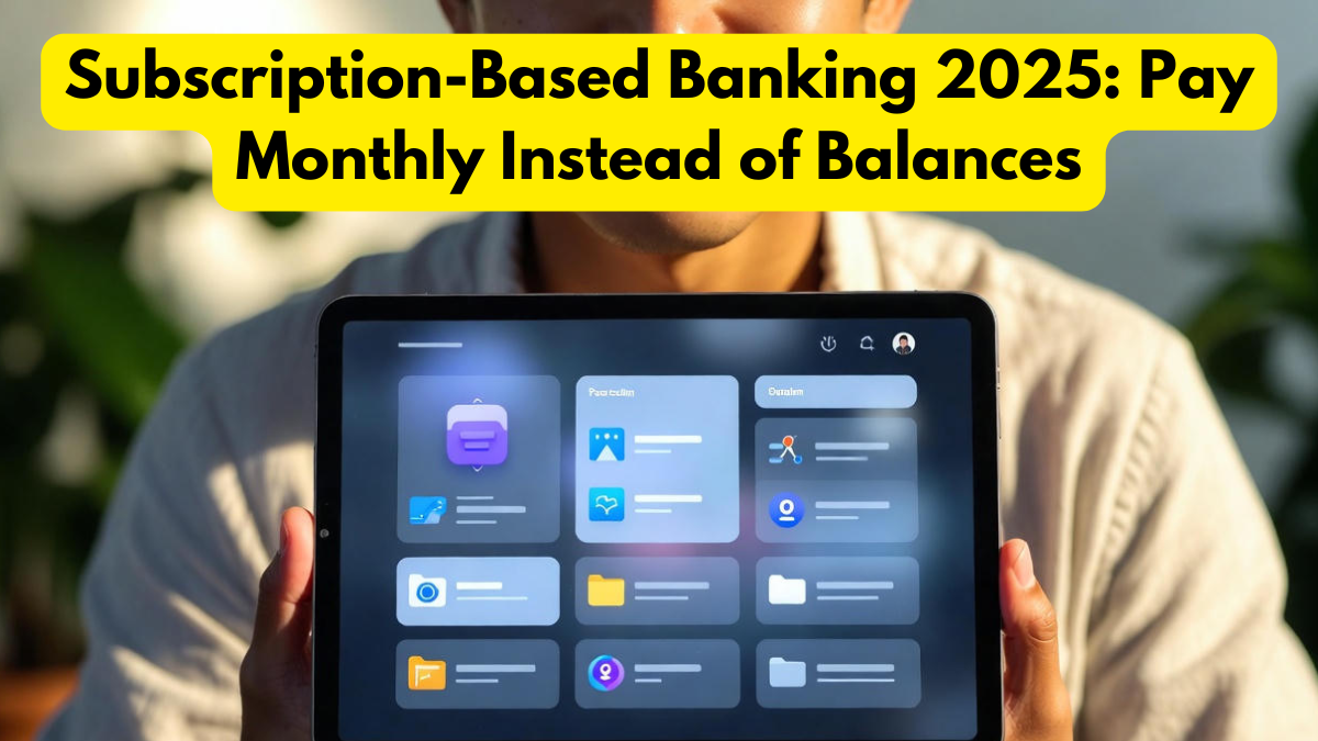 Subscription-Based Banking 2025: Pay Monthly Instead of Balances