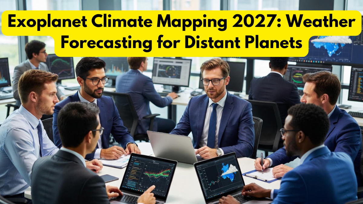 Exoplanet Climate Mapping 2027: Weather Forecasting for Distant Planets