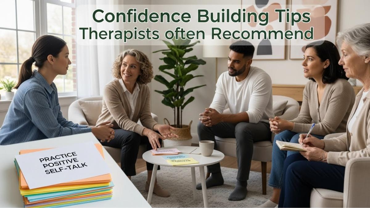 Confidence Building Tips Therapists Often Recommend