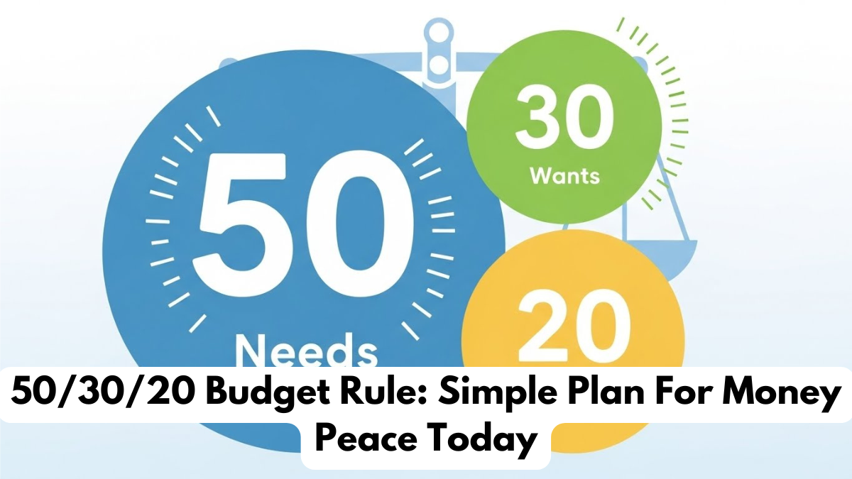 50/30/20 Budget Rule: Simple Plan For Money Peace Today