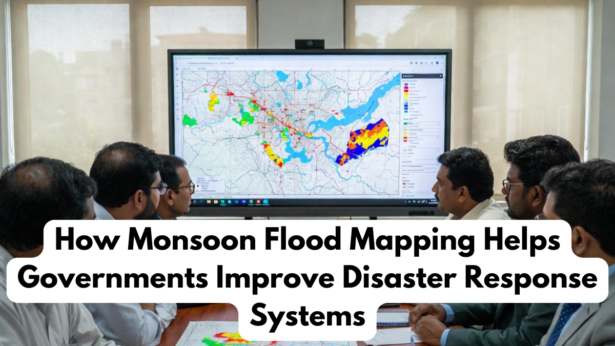 How Monsoon Flood Mapping Helps Governments Improve Disaster Response Systems