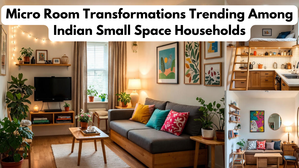 Micro Room Transformations Trending Among Indian Small Space Households