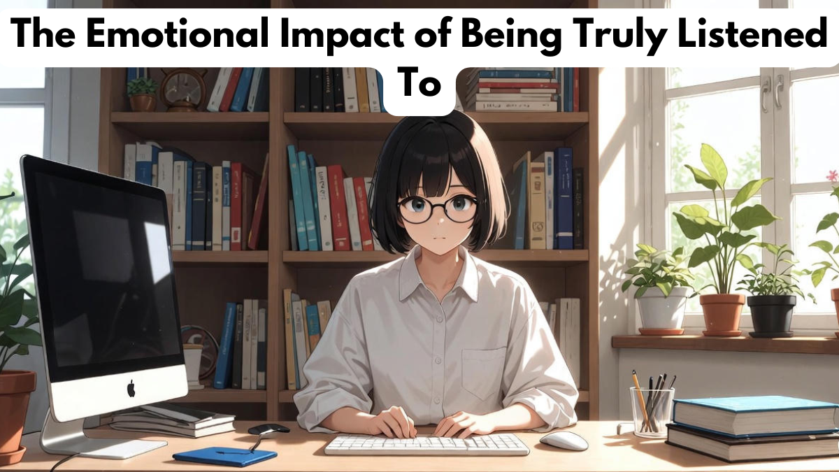 The Emotional Impact of Being Truly Listened To