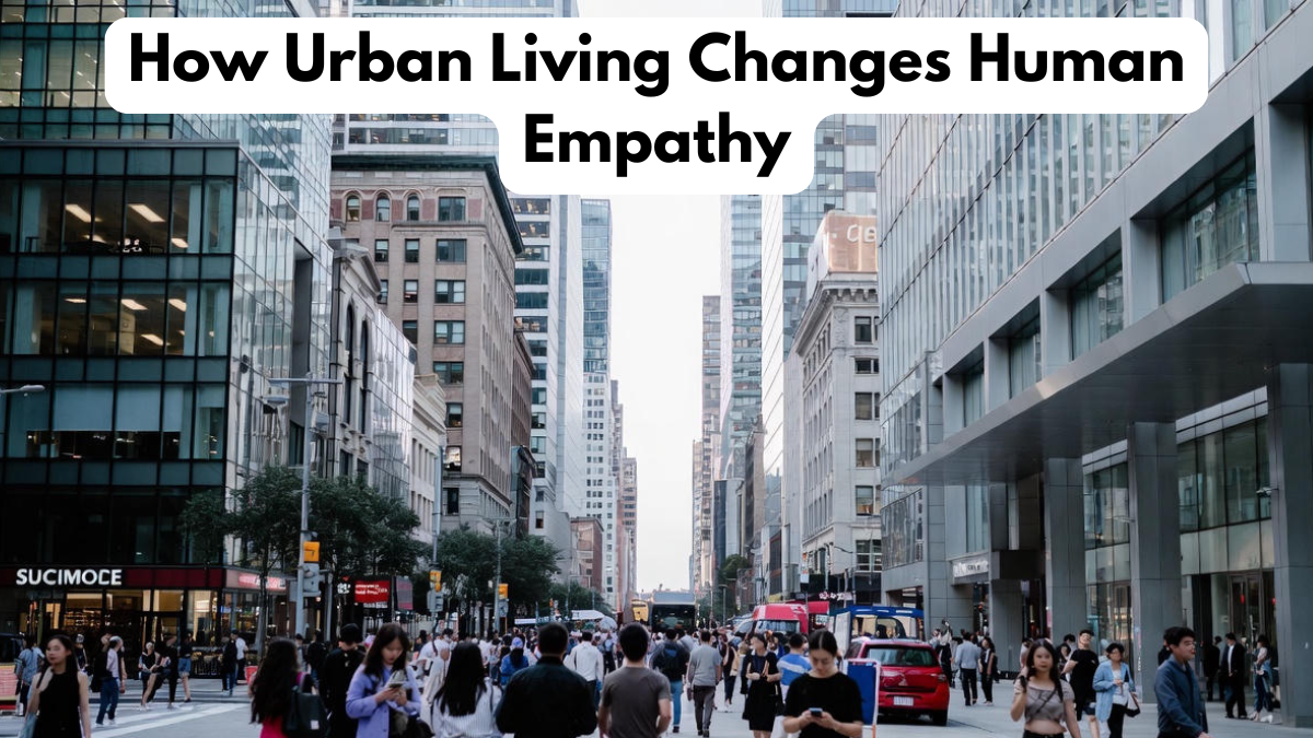 How Urban Living Changes Human Empathy