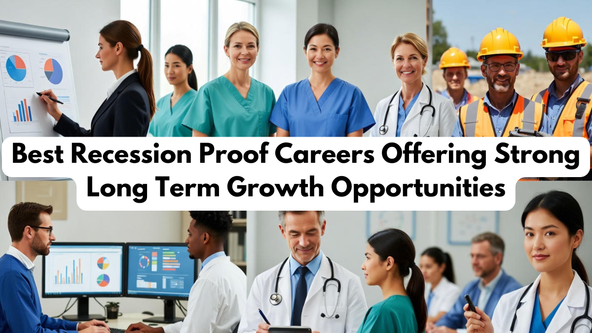 Best Recession Proof Careers Offering Strong Long Term Growth Opportunities