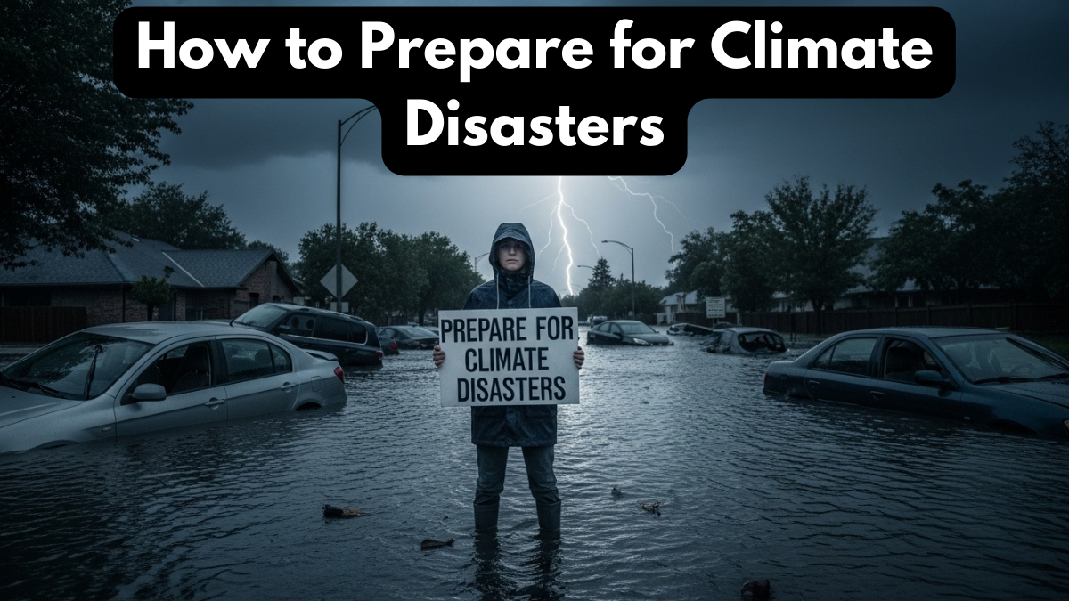 How to Prepare for Climate Disasters