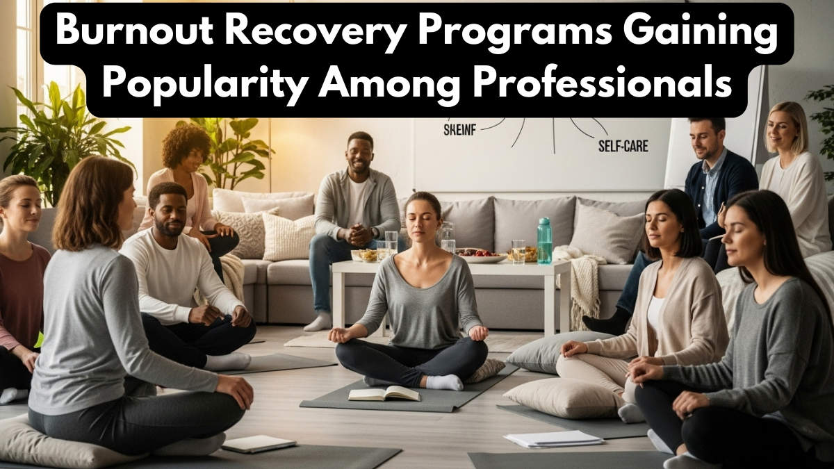 Burnout Recovery Programs Gaining Popularity Among Professionals
