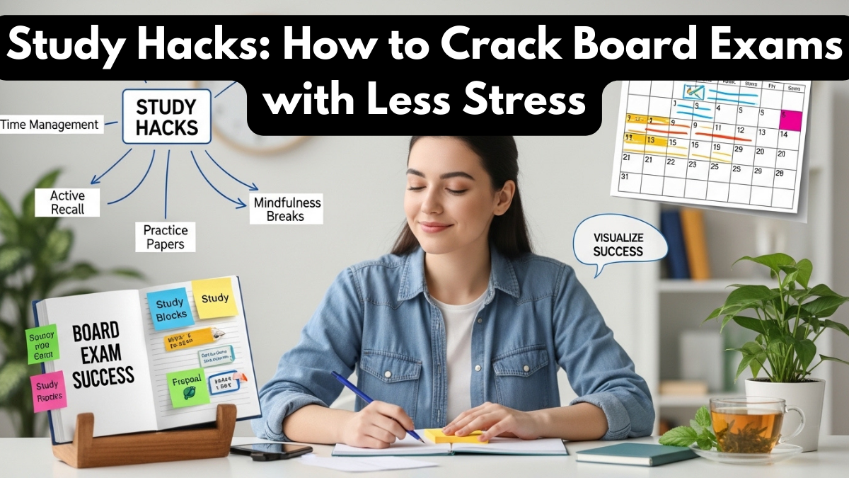Study Hacks: How to Crack Board Exams with Less Stress