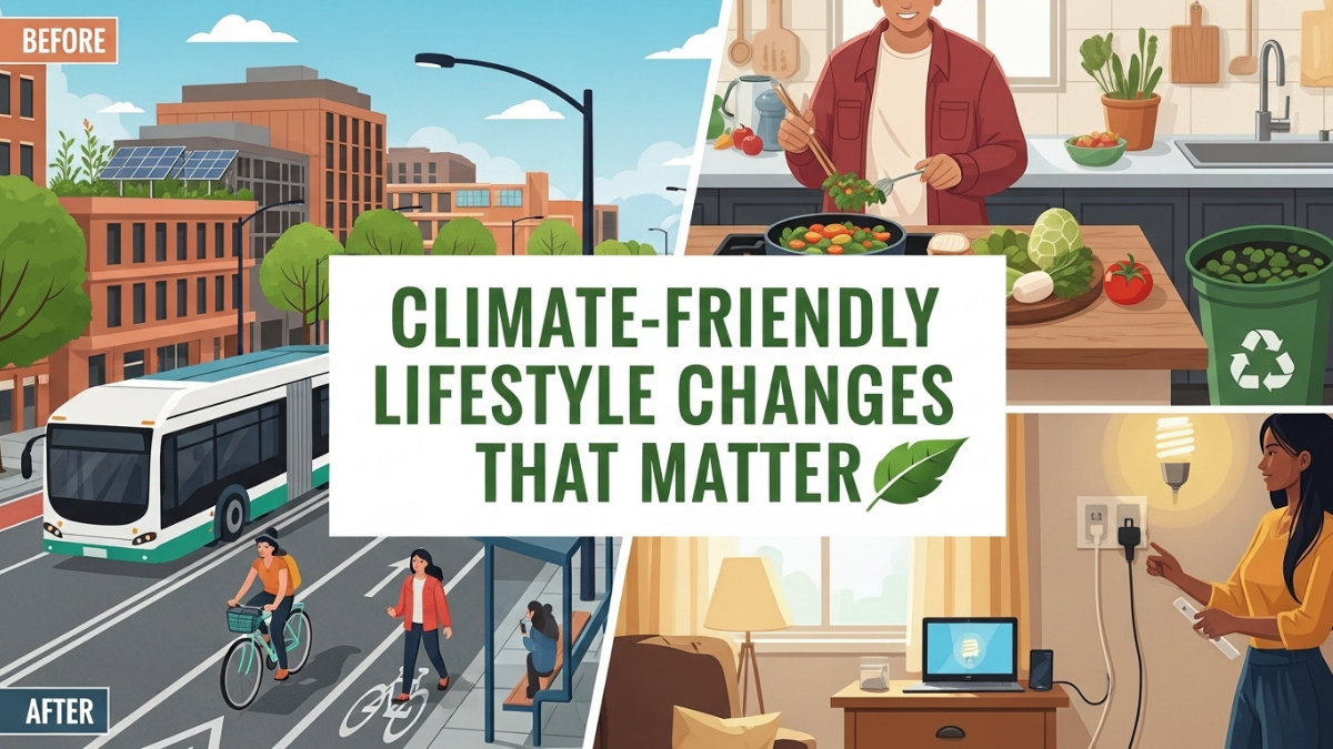 Climate-Friendly Lifestyle Changes That Matter