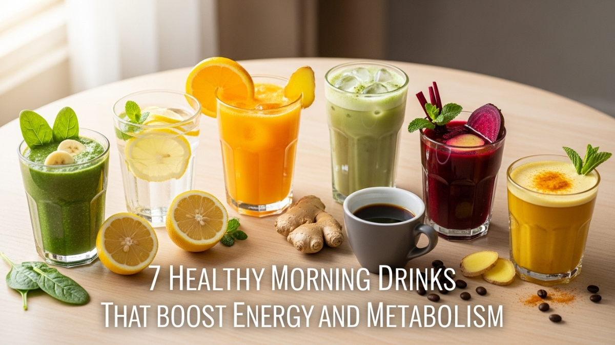 7 Healthy Morning Drinks That Boost Energy and Metabolism