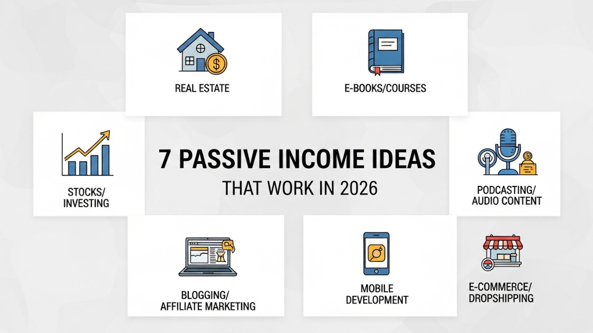 7 Passive Income Ideas That Work in 2026