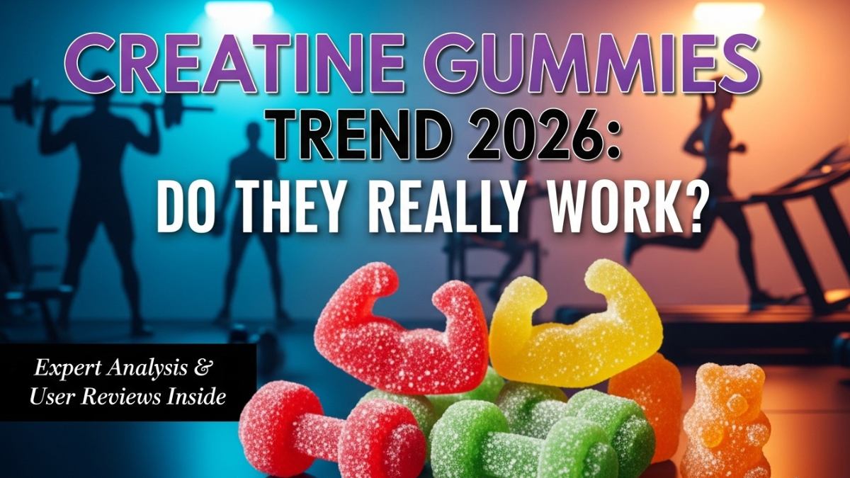 Creatine Gummies Trend 2026: Do They Really Work?