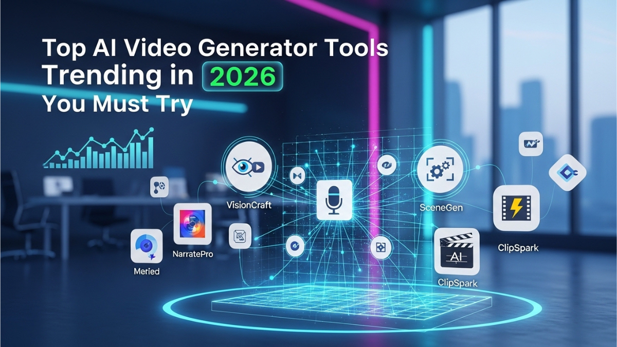 Top AI Video Generator Tools Trending in 2026 You Must Try