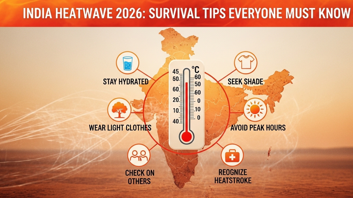 India Heatwave 2026: Survival Tips Everyone Must Know