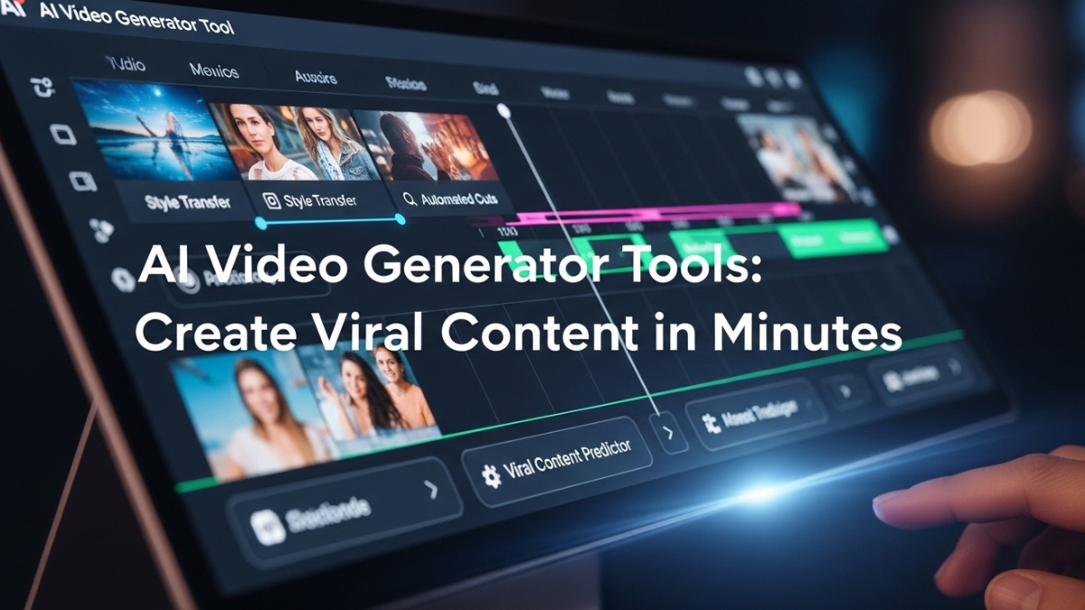 AI Video Generator Tools: Create Viral Content in Minutes