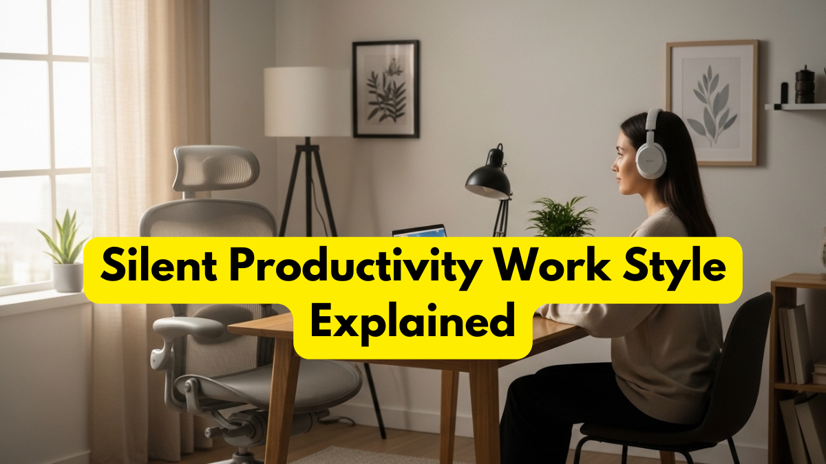 Silent Productivity Work Style Explained