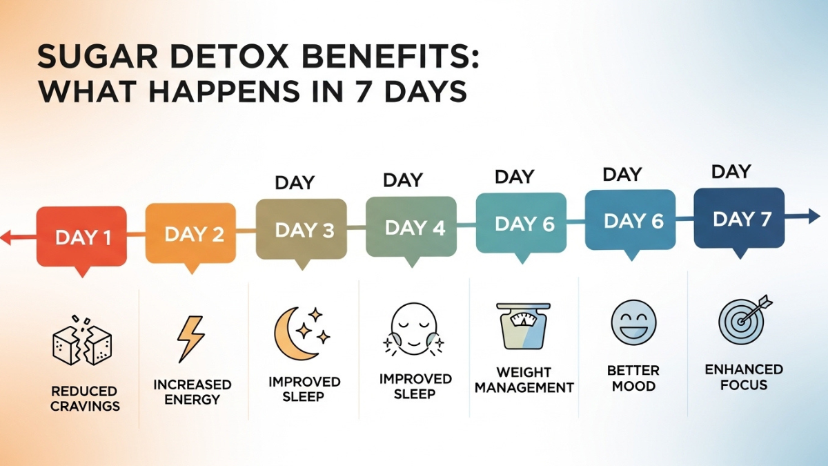 Sugar Detox Benefits: What Happens in 7 Days