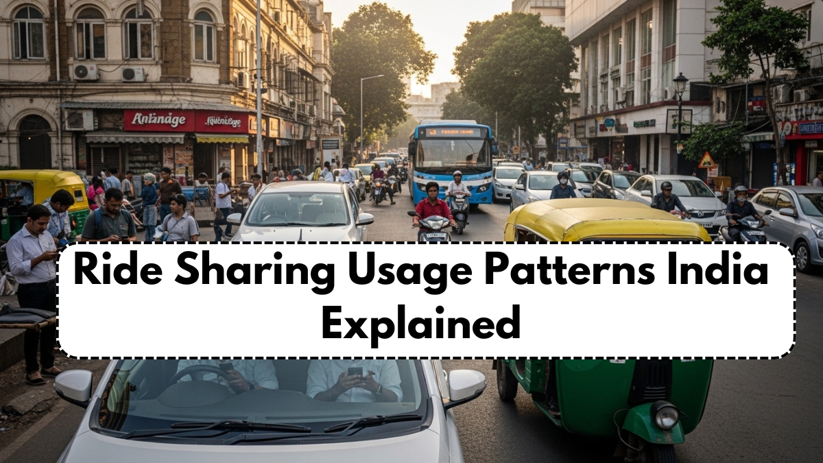 Ride Sharing Usage Patterns India Explained