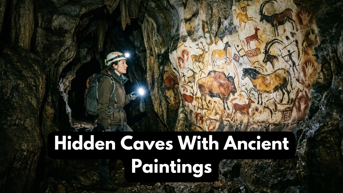 Hidden Caves With Ancient Paintings