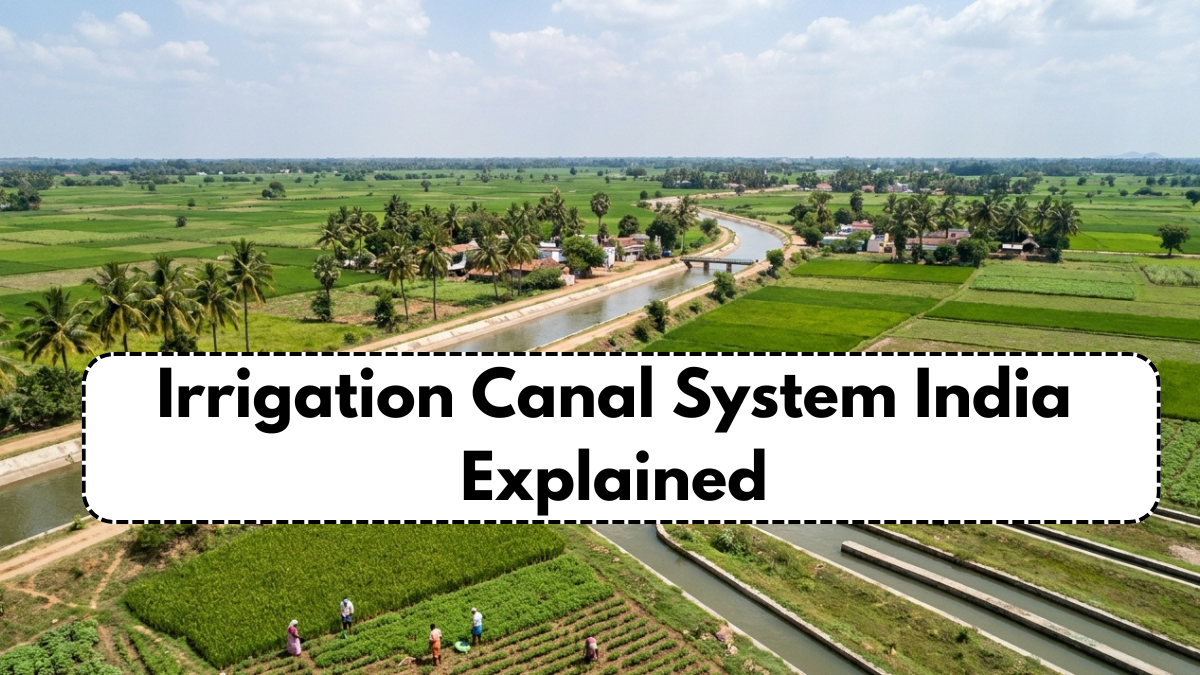 Irrigation Canal System India Explained